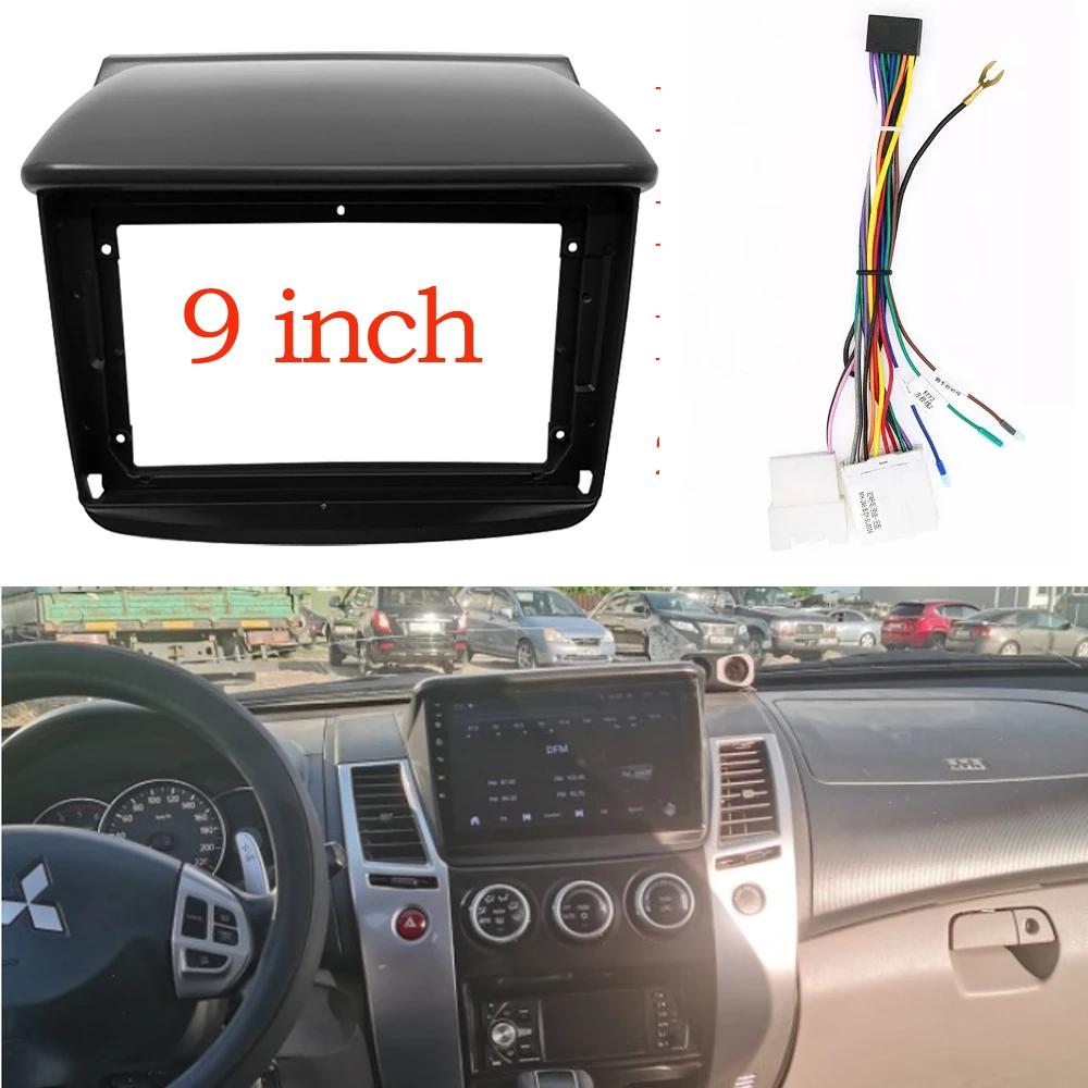 ̾   L200 Ʈ 2008-2016 ڵ , 2 Din г, GPS, MP5, ׷, ȵ̵ ÷̾, ٸ  , 9 ġ